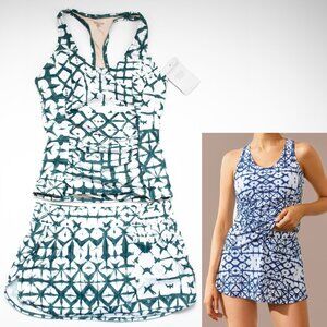 Garnet Hill Tankini Set Bathing Suit 2 Piece Swimwear Racerback Top Size 4 New